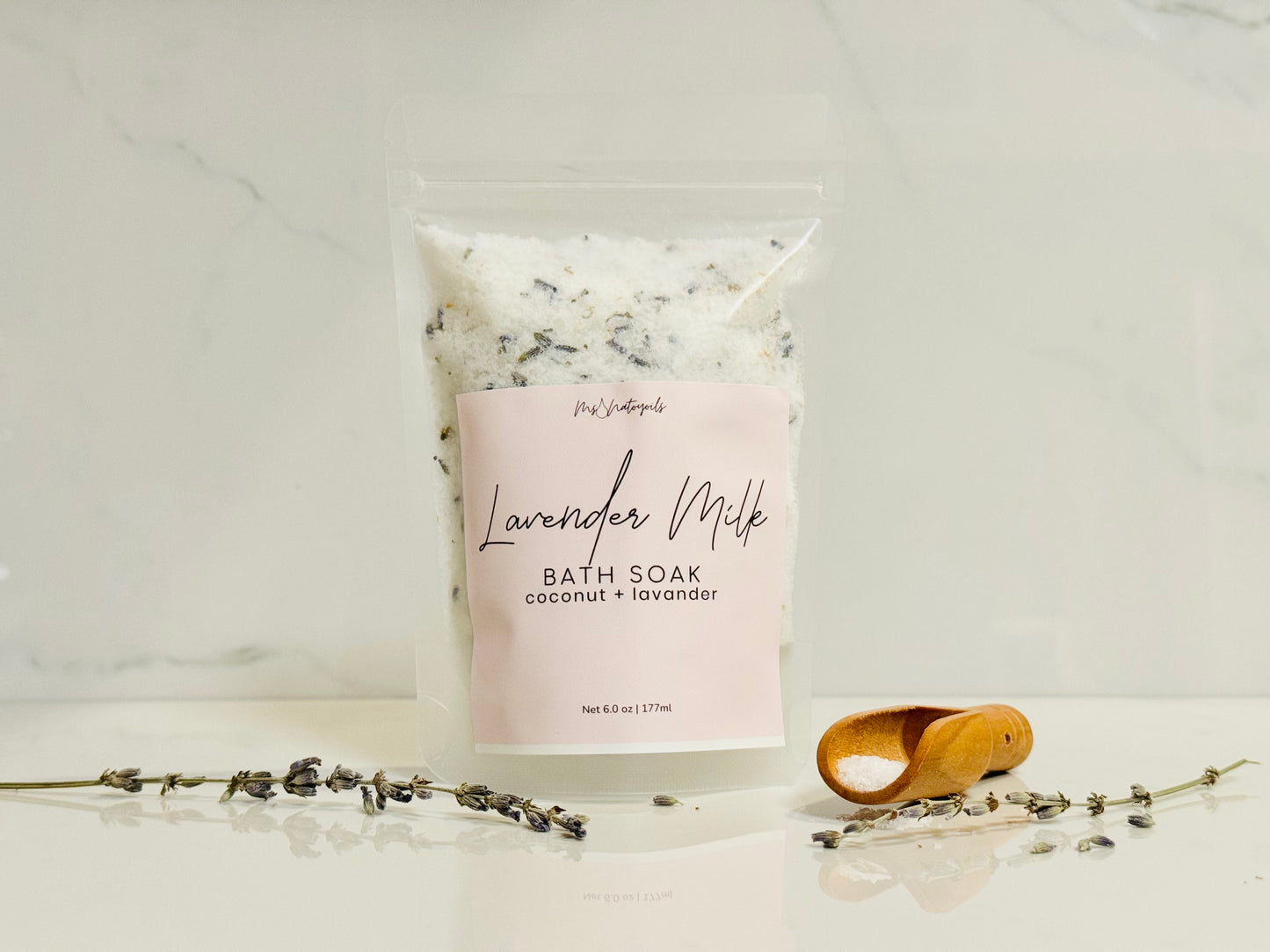 Lavender Milk Bath Salts
