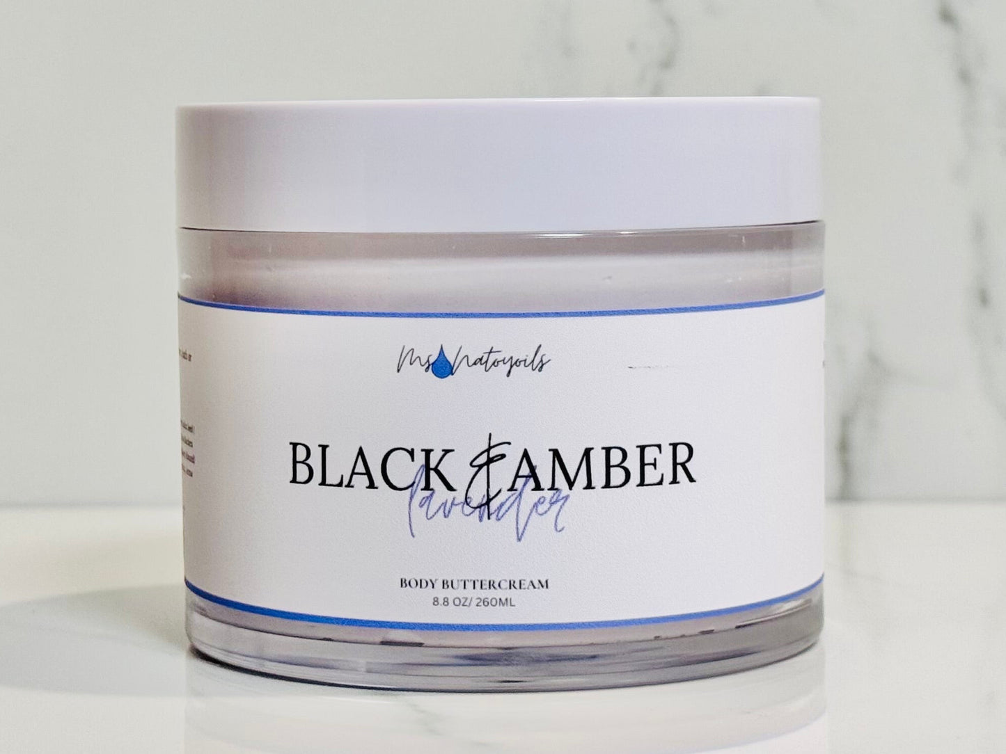Black Amber & Lavender Body Butter