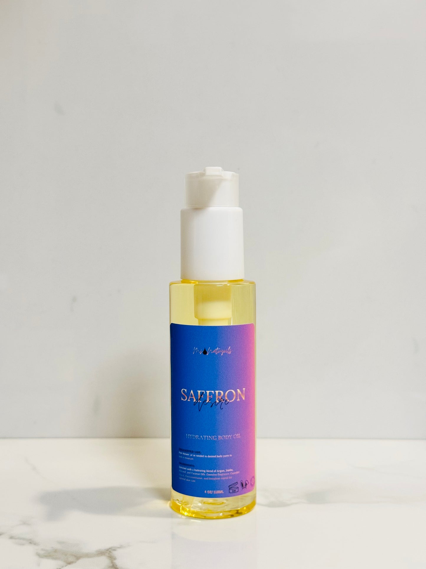 Saffron Desire Hydrating body Oil