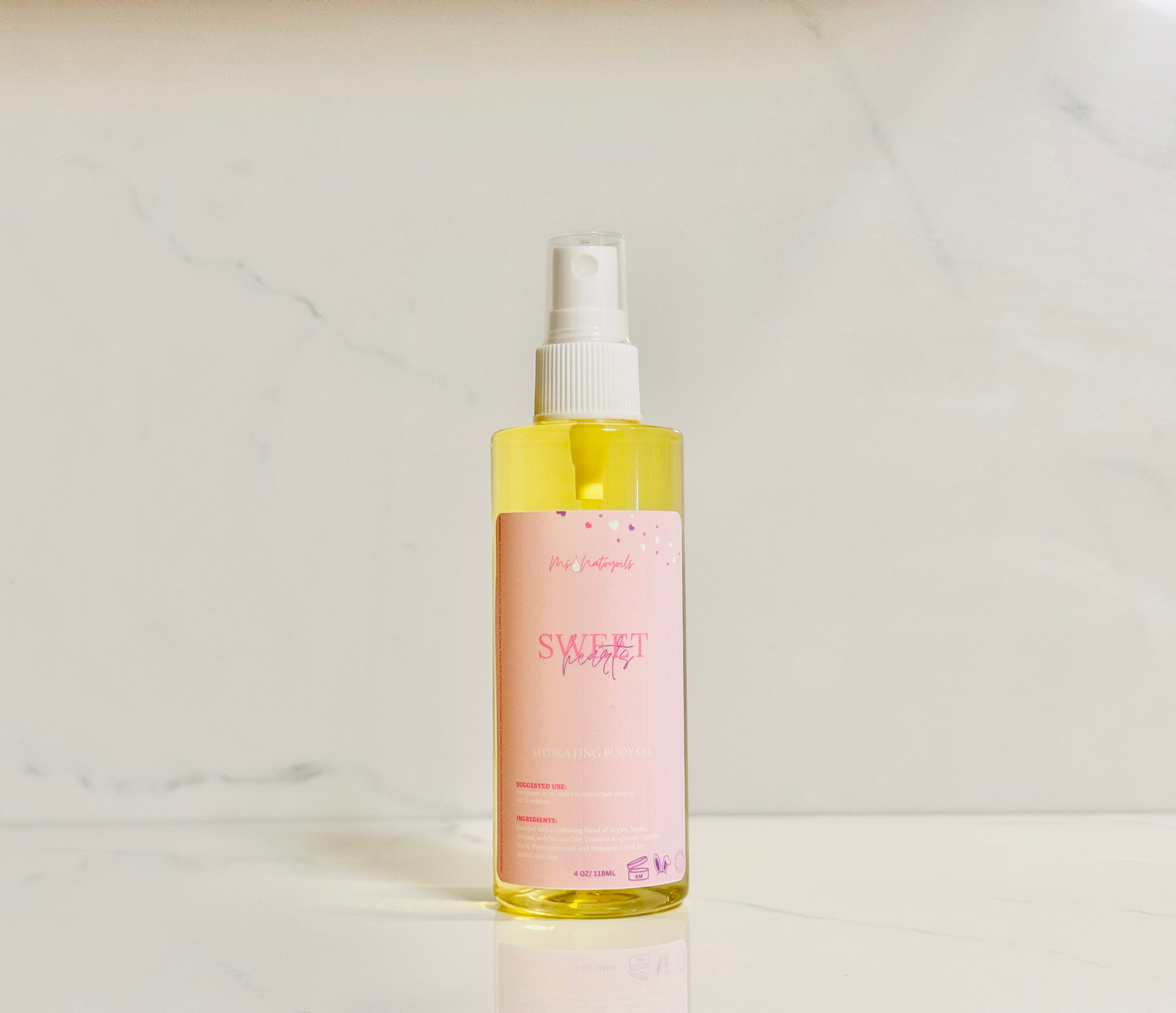 Sweet Hearts Body Oil