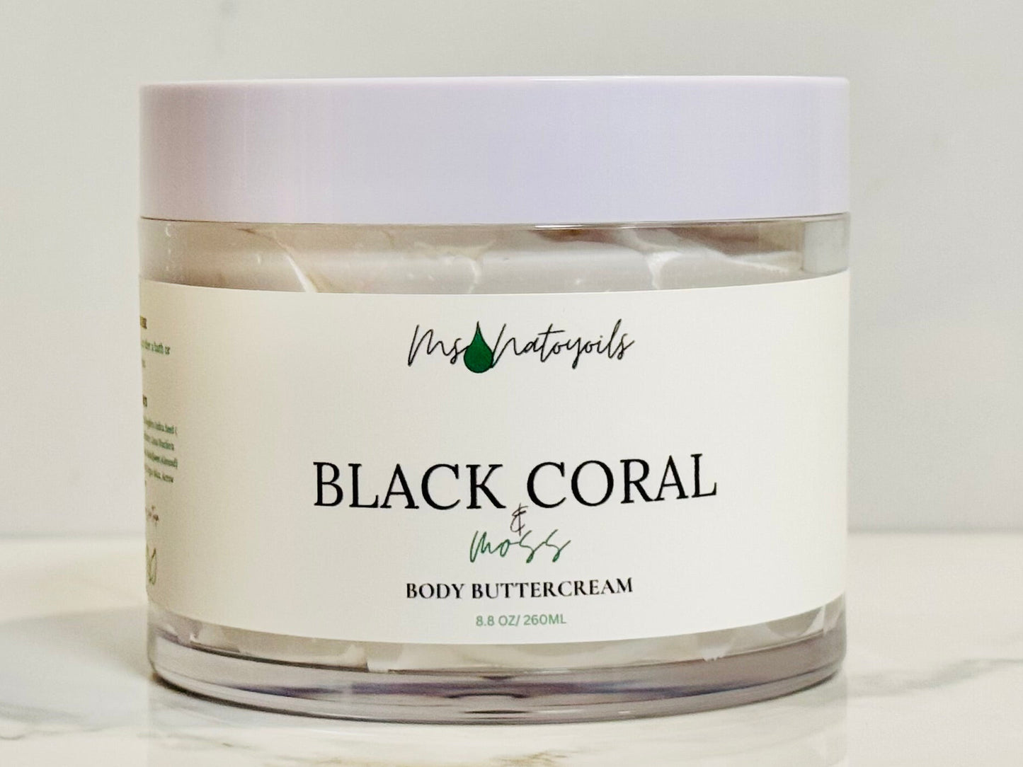 Black Coral & Moss Whipped Body Butter
