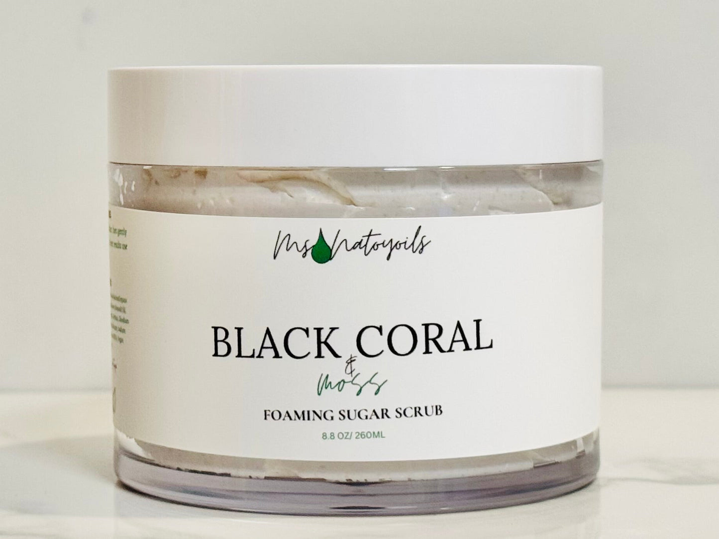 Black Coral & Moss Body Scrub